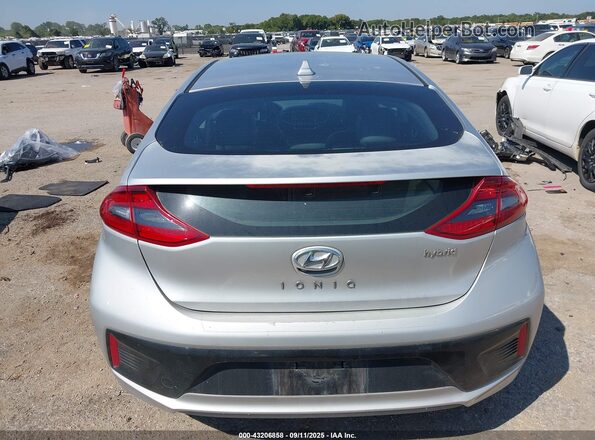 KMHC85LC8HU023423 2017 HYUNDAI IONIQ HYBRID Silver 