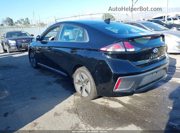 KMHC85LC9LU235675 2020 HYUNDAI IONIQ HYBRID Black Задня ліва чверть