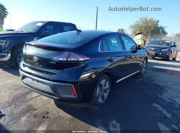 KMHC85LC9LU235675 2020 HYUNDAI IONIQ HYBRID Black Задня права чверть