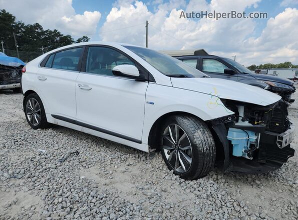 KMHC85LCXJU091700 2018 HYUNDAI IONIQ White 