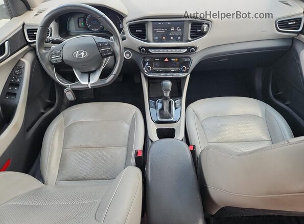 KMHC85LCXJU091700 2018 HYUNDAI IONIQ White 
