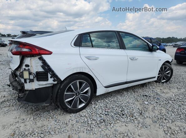 KMHC85LCXJU091700 2018 HYUNDAI IONIQ White 