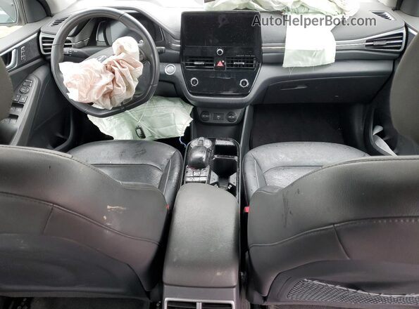 KMHC85LJ0LU073966 2020 HYUNDAI IONIQ Black წინა პანელის ხედი