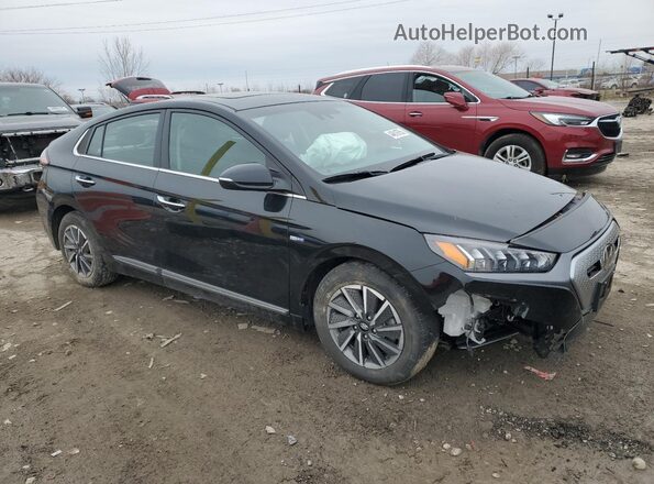 KMHC85LJ0LU073966 2020 HYUNDAI IONIQ Black წინა მარჯვენა