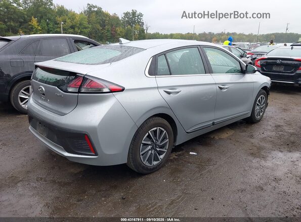 KMHC85LJ8MU079158 2021 HYUNDAI IONIQ ELECTRIC Silver Rear right