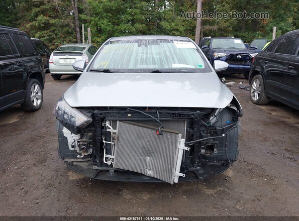 KMHC85LJ8MU079158 2021 HYUNDAI IONIQ ELECTRIC Silver Instrument cluster view