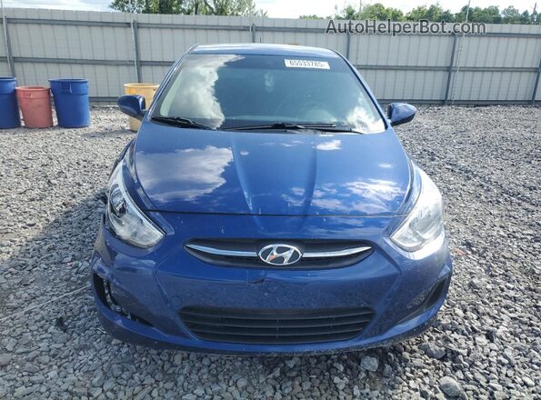 KMHCT4AE0HU254751 2017 HYUNDAI ACCENT Синий Вид спереди