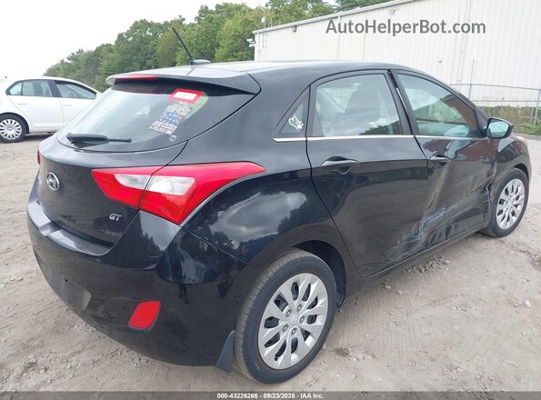 KMHD35LH2GU340918 2016 HYUNDAI ELANTRA GT Черный Задняя правая четверть