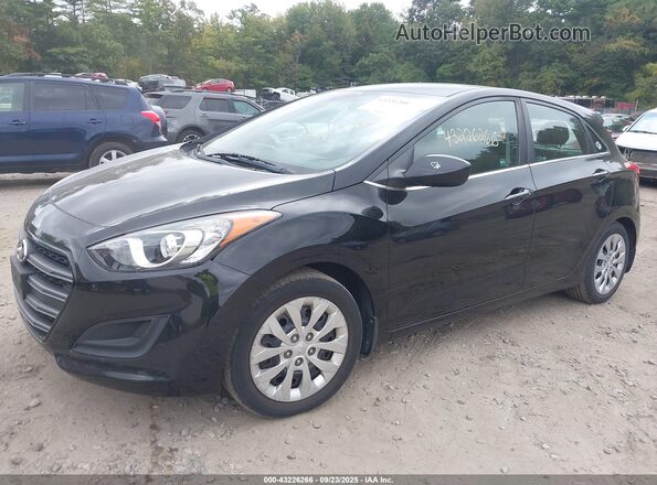 KMHD35LH2GU340918 2016 HYUNDAI ELANTRA GT Черный Передняя левая четверть