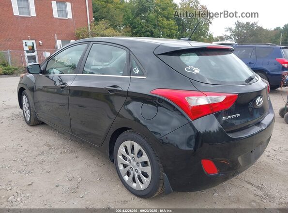 KMHD35LH2GU340918 2016 HYUNDAI ELANTRA GT Черный Задняя левая четверть
