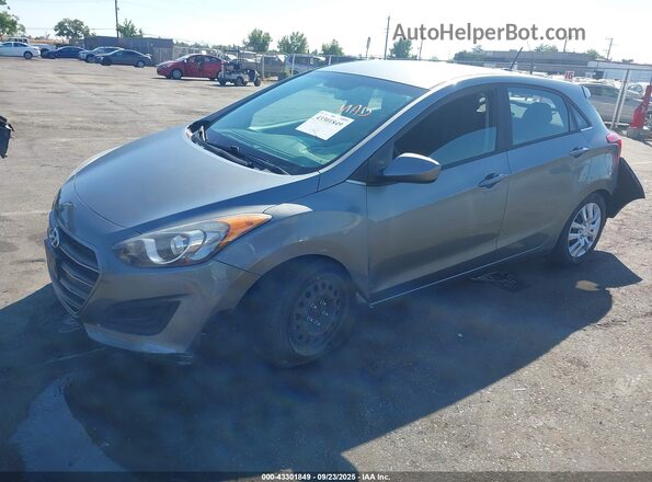 KMHD35LH3HU370981 2017 HYUNDAI ELANTRA GT Gray Przód lewy
