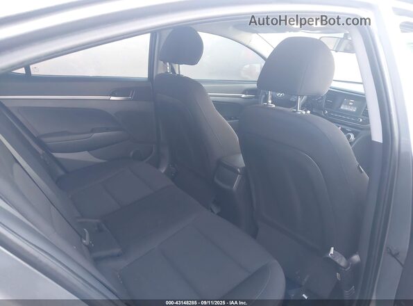 KMHD74LF1KU833673 2019 HYUNDAI ELANTRA Gray Vista de la etiqueta del VIN