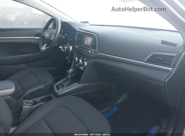 KMHD74LF1KU833673 2019 HYUNDAI ELANTRA Gray Vista interior delantera