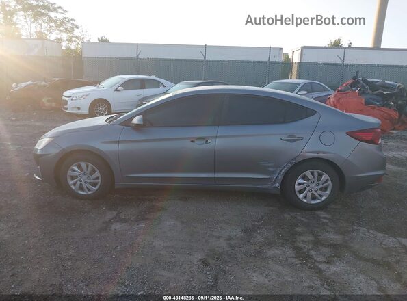 KMHD74LF1KU833673 2019 HYUNDAI ELANTRA Gray Vista interior trasera