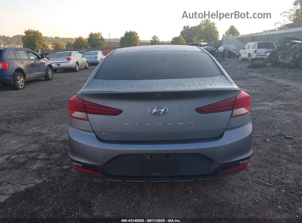 KMHD74LF1KU833673 2019 HYUNDAI ELANTRA Gray 