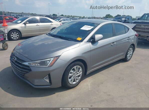 KMHD74LF2LU949210 2020 HYUNDAI ELANTRA Gray Передня ліва чверть