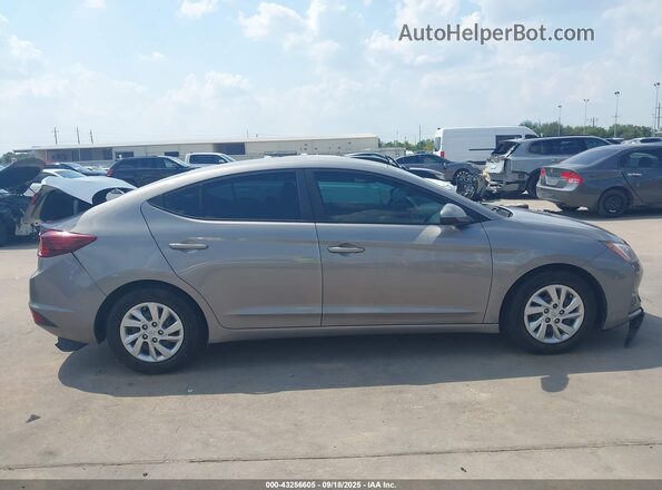 KMHD74LF2LU949210 2020 HYUNDAI ELANTRA Gray Вид задньої частини салону