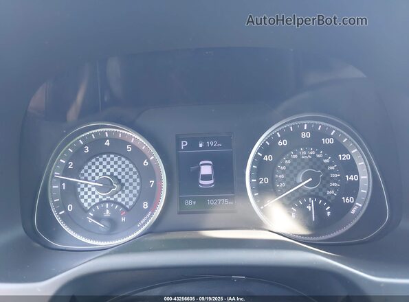 KMHD74LF2LU949210 2020 HYUNDAI ELANTRA Gray Вид задніх сидінь