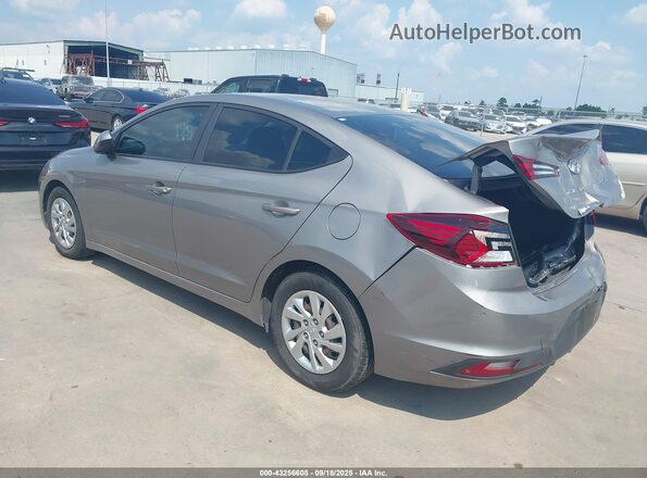 KMHD74LF2LU949210 2020 HYUNDAI ELANTRA Gray Задня ліва чверть