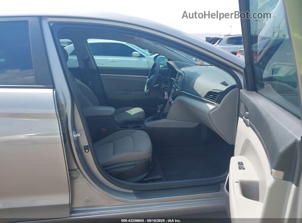 KMHD74LF2LU949210 2020 HYUNDAI ELANTRA Gray Вид салону спереду