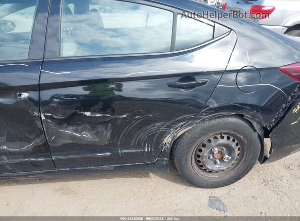 KMHD74LF3LU953914 2020 HYUNDAI ELANTRA Black Front view