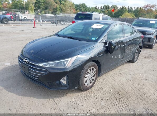 KMHD74LF3LU953914 2020 HYUNDAI ELANTRA Black Front left