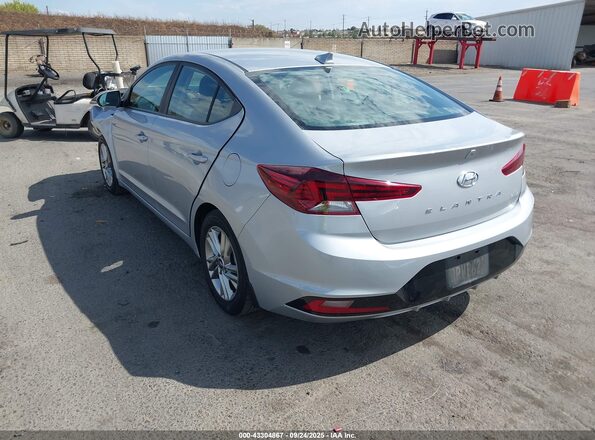 KMHD84LF0LU101825 2020 HYUNDAI ELANTRA Silver Tył lewy