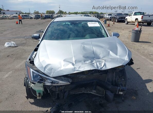 KMHD84LF0LU101825 2020 HYUNDAI ELANTRA Silver Widok zestawu wskaźników