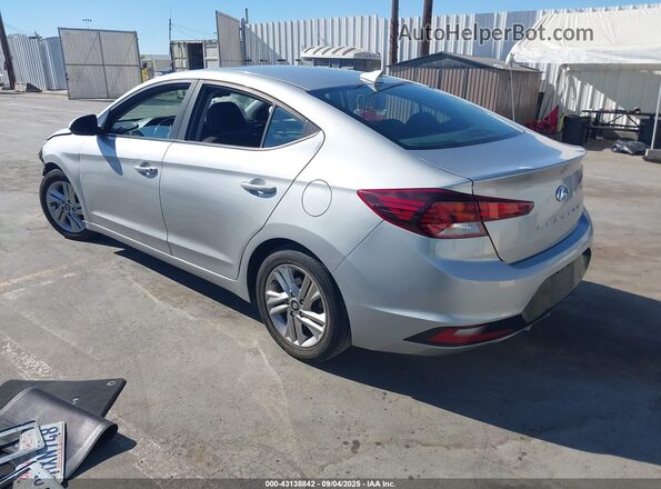 KMHD84LF0LU928711 2020 HYUNDAI ELANTRA Silver Rear left