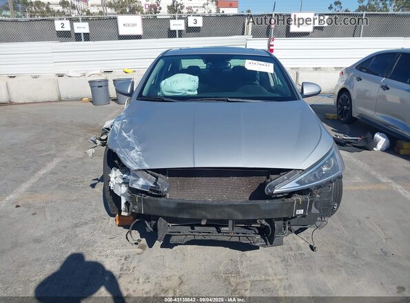 KMHD84LF0LU928711 2020 HYUNDAI ELANTRA Silver Rear interior view