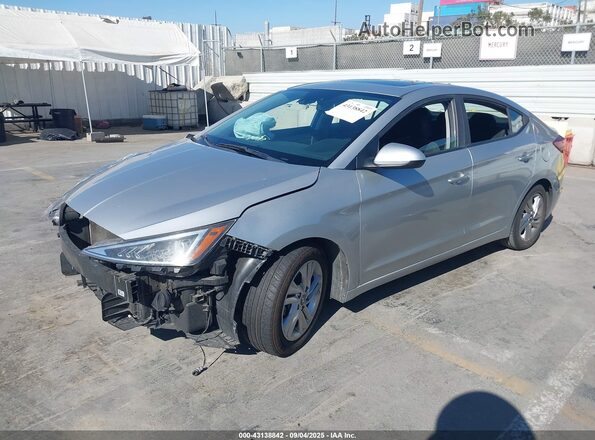KMHD84LF0LU928711 2020 HYUNDAI ELANTRA Silver Front left
