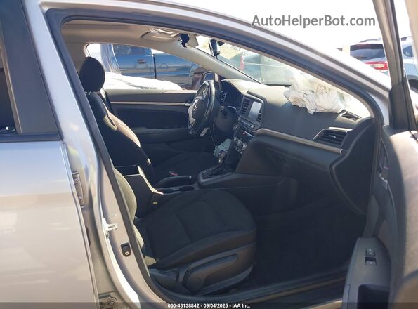 KMHD84LF0LU928711 2020 HYUNDAI ELANTRA Silver Front interior view