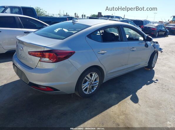 KMHD84LF0LU928711 2020 HYUNDAI ELANTRA Silver Rear right
