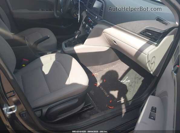 KMHD84LF2LU021278 2020 HYUNDAI ELANTRA Black Սալոնի դիմացի տեսք