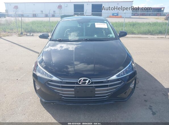 KMHD84LF2LU021278 2020 HYUNDAI ELANTRA Black Սարքավորումների վահանակի տեսք