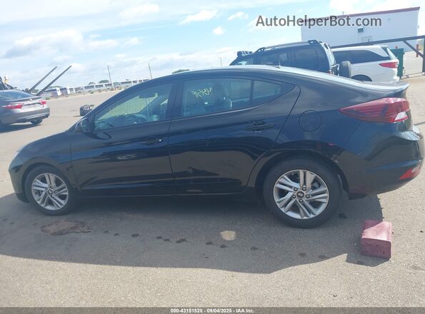 KMHD84LF2LU021278 2020 HYUNDAI ELANTRA Black Սալոնի 360 աստիճան տեսք