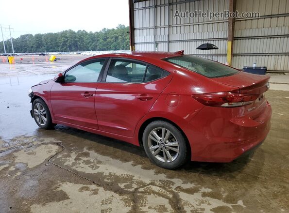 KMHD84LF3JU453312 2018 HYUNDAI ELANTRA Красный 