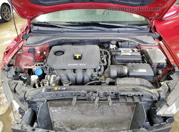 KMHD84LF3JU453312 2018 HYUNDAI ELANTRA Красный 