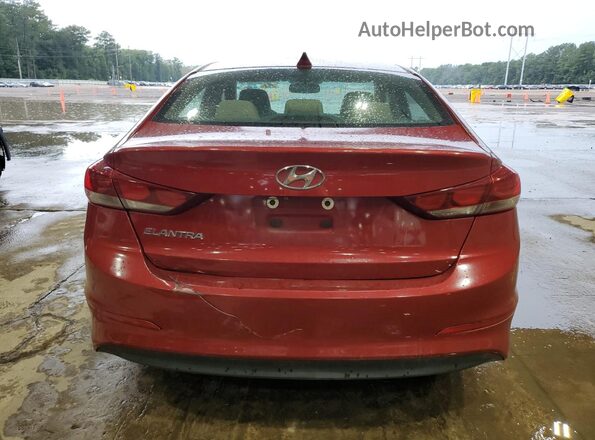 KMHD84LF3JU453312 2018 HYUNDAI ELANTRA Красный 