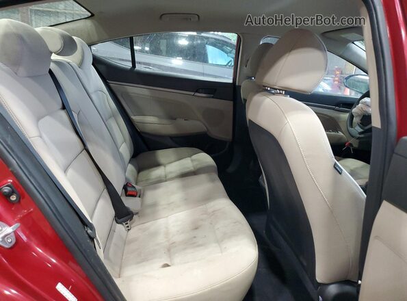 KMHD84LF3JU453312 2018 HYUNDAI ELANTRA Красный 