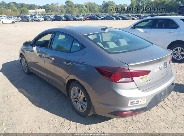 KMHD84LF3LU977613 2020 HYUNDAI ELANTRA Gray Հետևի ձախ