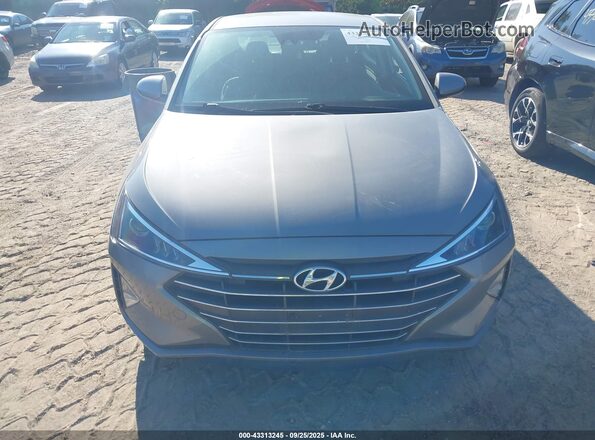 KMHD84LF3LU977613 2020 HYUNDAI ELANTRA Gray Սարքավորումների վահանակի տեսք