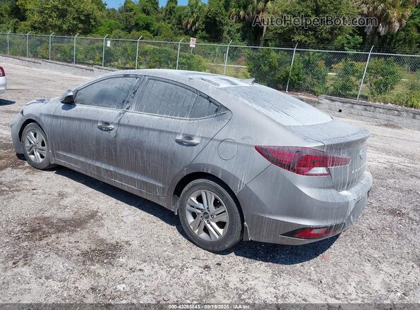 KMHD84LF4LU078128 2020 HYUNDAI ELANTRA Gray Задня ліва чверть