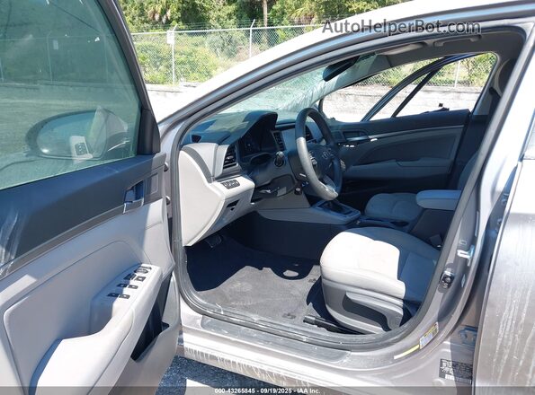 KMHD84LF4LU078128 2020 HYUNDAI ELANTRA Gray Вид салону спереду