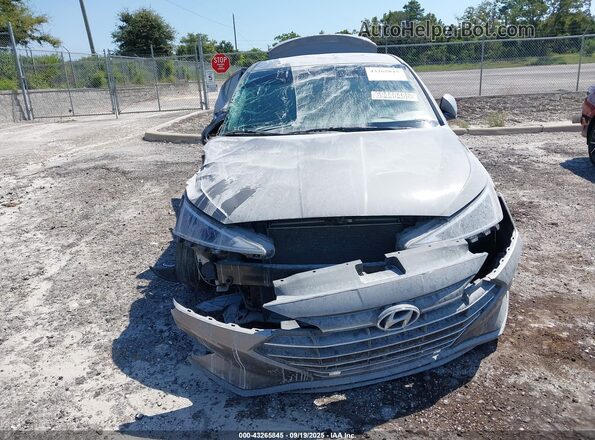 KMHD84LF4LU078128 2020 HYUNDAI ELANTRA Gray Вид задньої частини салону