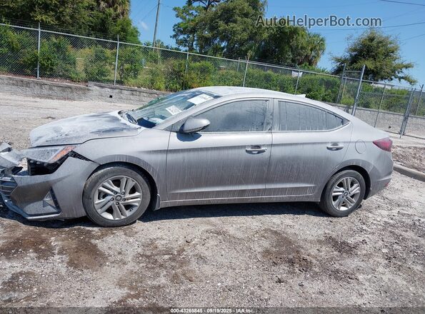 KMHD84LF4LU078128 2020 HYUNDAI ELANTRA Gray 