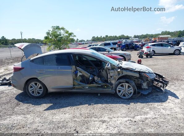 KMHD84LF4LU078128 2020 HYUNDAI ELANTRA Gray Панорамний вид салону 360°
