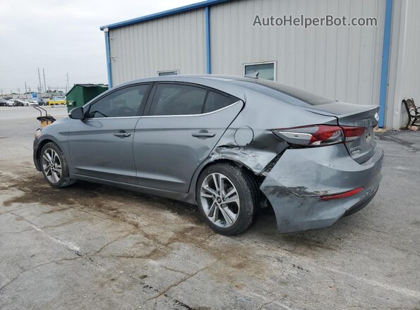 KMHD84LF5JU451643 2018 HYUNDAI ELANTRA Gray Rear left
