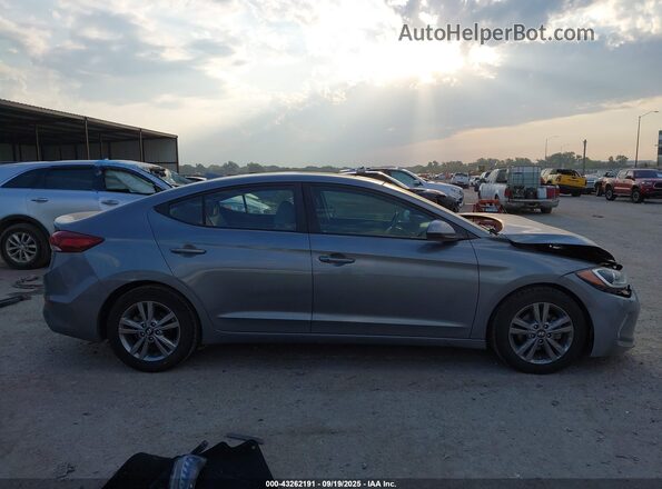 KMHD84LF5JU608314 2018 HYUNDAI ELANTRA Gray 