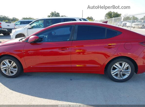 KMHD84LF7LU895349 2020 HYUNDAI ELANTRA Red Панорамний вид салону 360°